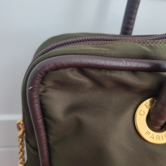 CELINE Nylon & Leather tote - Picture 4 of 9